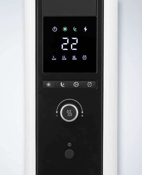 Mill Gentle Air olie radiator vrijstaand op vloerstandaard